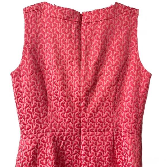 Brooks Brothers 346 Pink Bird Print Dress Size 6 - Picture 6 of 9